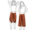 Schnittmuster Bekleidung Teeny Wickelhose