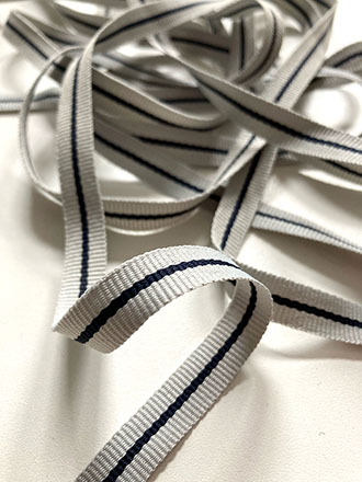 Ripsband mit Streifen