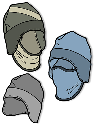 Fleece Mütze