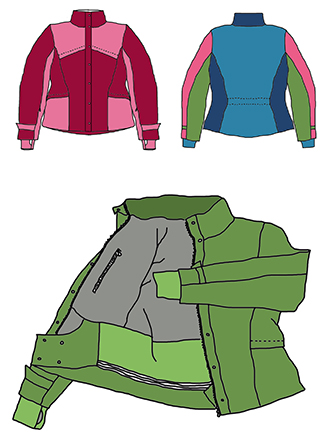 Wintersportjacke