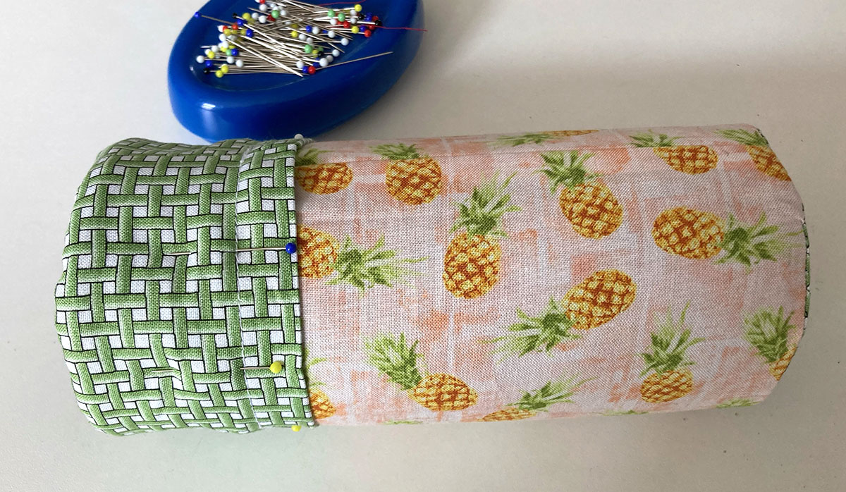 Manschette umklappen