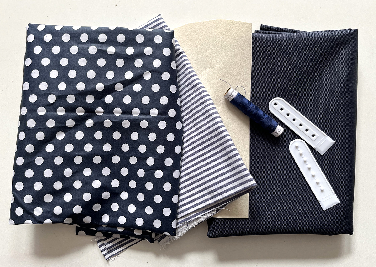 Material für die Baseballkappe