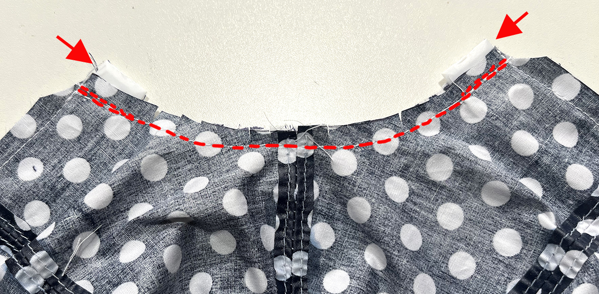 hintere Öffnung schließen