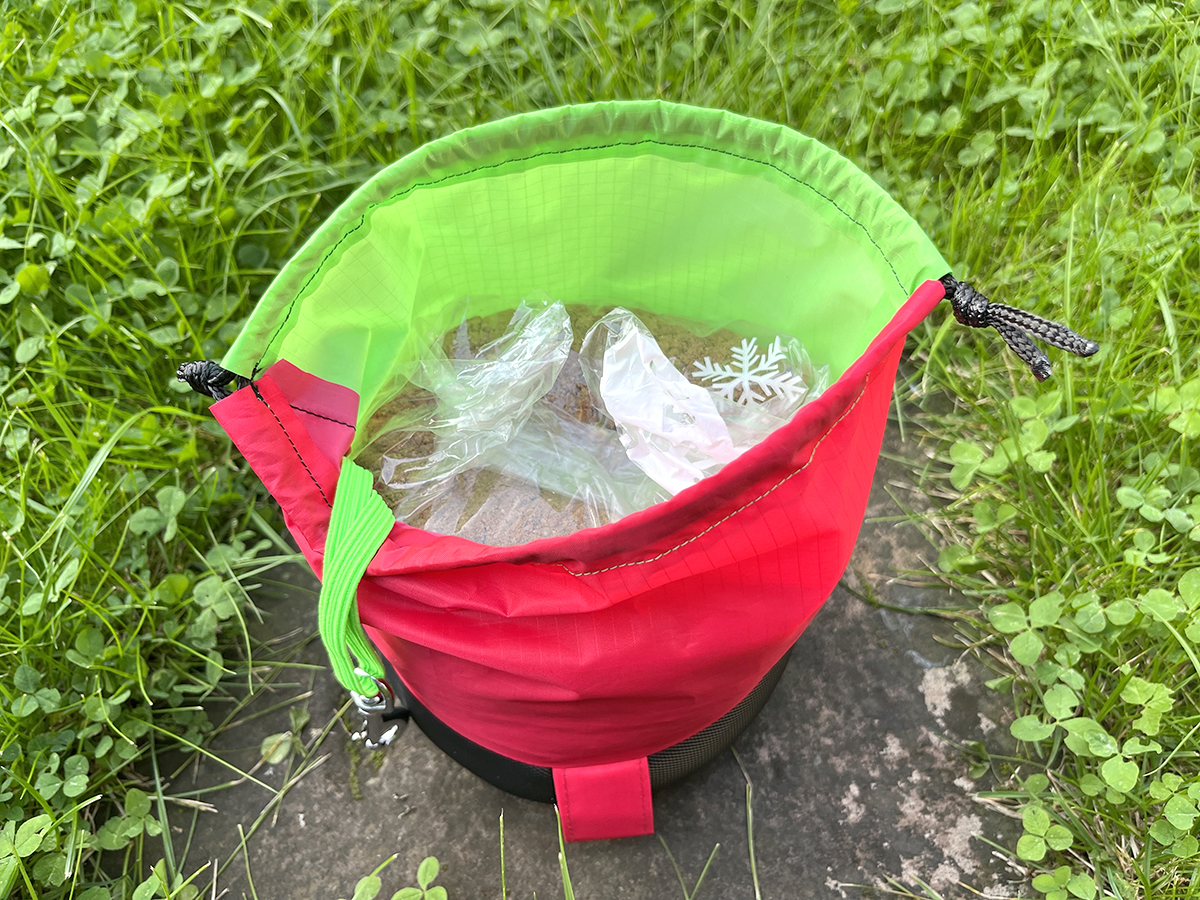 Plastikbeutel schließen