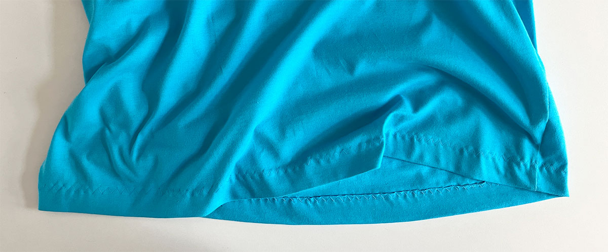 T-Shirt säumen