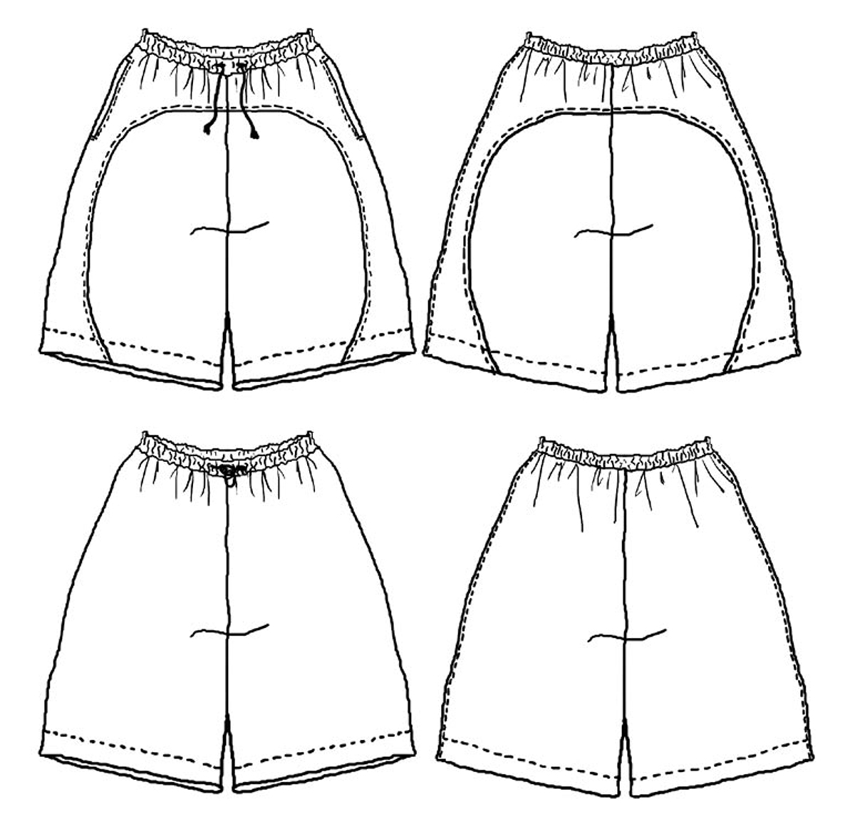 Badeshorts oder Sporthose für Teenager nähen