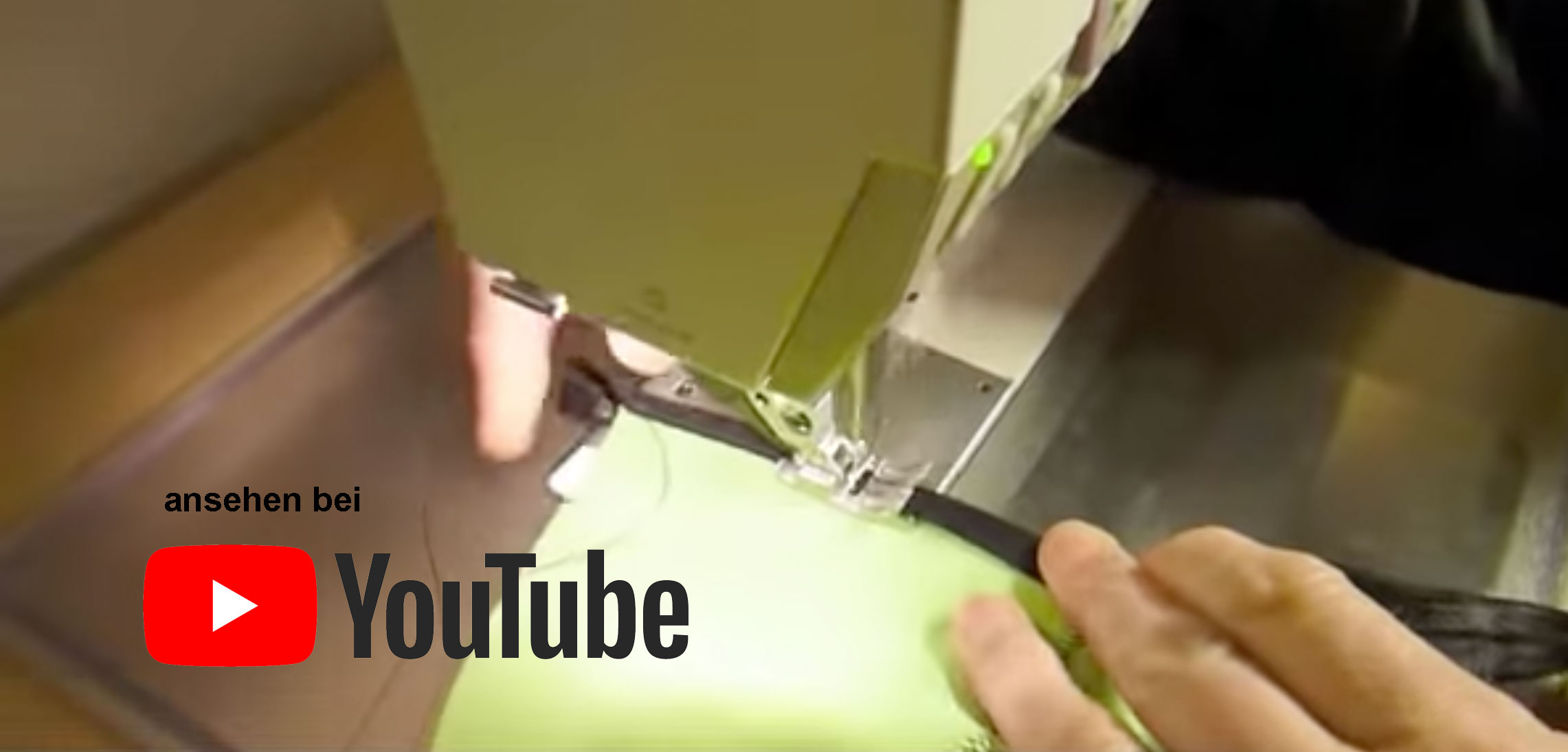 Neopren nähen Video